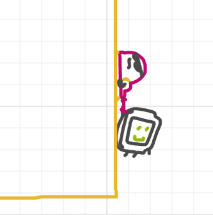 A panel from Running Duos, episode four of the Board Boards object show by Furretwalk/WalkingFurret.